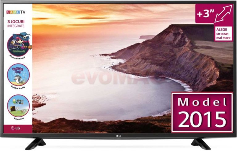 Specificatii pret si pareri televizor LG 43LF510V